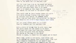 Video voorbeeld van "Nick Cave & The Bad Seeds - Water's Edge (Lyric Video)"