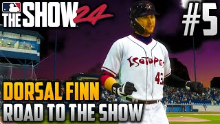 MLB The Show 24 Road to the Show | Dorsal Finn (Catcher) | EP5 | CALLED UP TO TRIPLE-A!