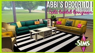 Abbi's DΓ©cor 101| Split Level Living Room | The Sims 3