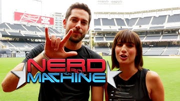 Zachary Levi - Nerd HQ Wrap-Up Video with Alison Haislip (2013) HD