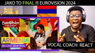 REACTION LADANIVA  Jako LIVE | Armenia 🇦🇲 | Second Semi Final | Eurovision 2024