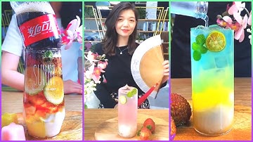 Pha chế vì đam mê #25: Cách pha chế nước ép trái cây nhiều màu sắc đẹp mắt