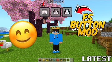 Minecraft Latest F5 Button Mod 🤯 Download MediaFire 🥳 1.22 Latest 😊