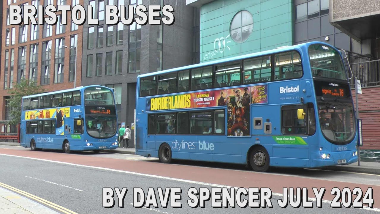 BRISTOL BUSES JULY 2024