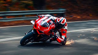 DUCATI V4S; 'DRAGGING ELBOW' | 4K