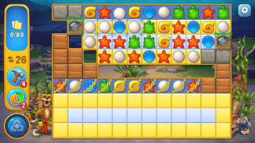 Fishdom level 105 Gameplay (iOS Android)