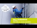 EDELRID Knowledge Base - Fall into two parallel shock absorbers
