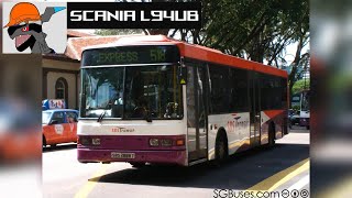 [Edited + Unfiltered Audio] SBS2888T Rear Doors Closing Chime, Scania L94UB Volgren CR221L (attempt)