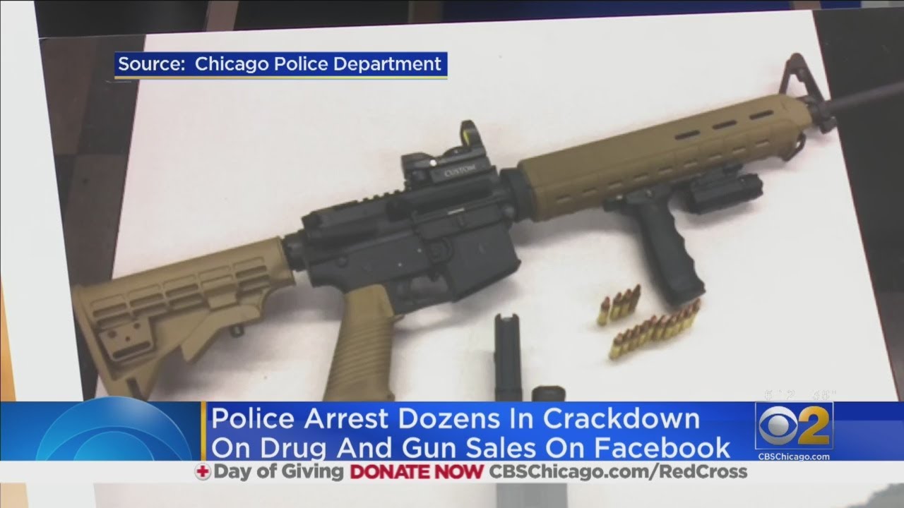 Dozens Arrested In Facebook Drug And Gun Sales Operation - YouTube