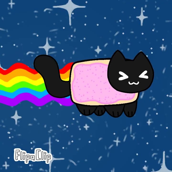 Clink, go On, poptarts, Nyan, Nyan Cat, pusheen, Donuts, Internet meme, pixel  Art, diet