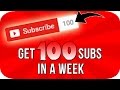 How to get your first 100 subscribers in just 1 week