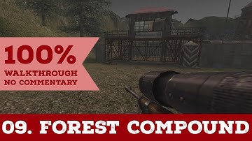 Return to Castle Wolfenstein Walkthrough (All Secrets,I am Death Incarnate) part 9 FOREST COMPOUND