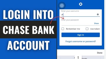 How to Sign In Chase Bank Online Banking Password 2025? Chase Account