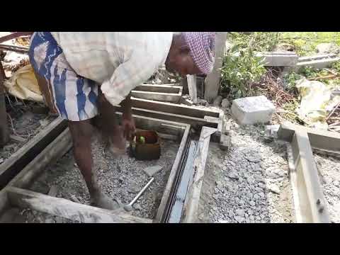 Making of Cement Door Frames | Building Reinforced Concrete Door Frame | Door Instal Making