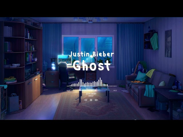 Justin Bieber - Ghost | Slowed & Reverb ( 8D ) class=
