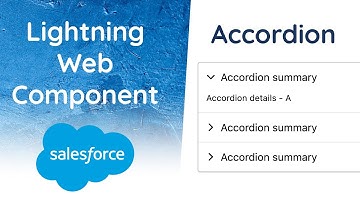 LWC lightning-accordion component
