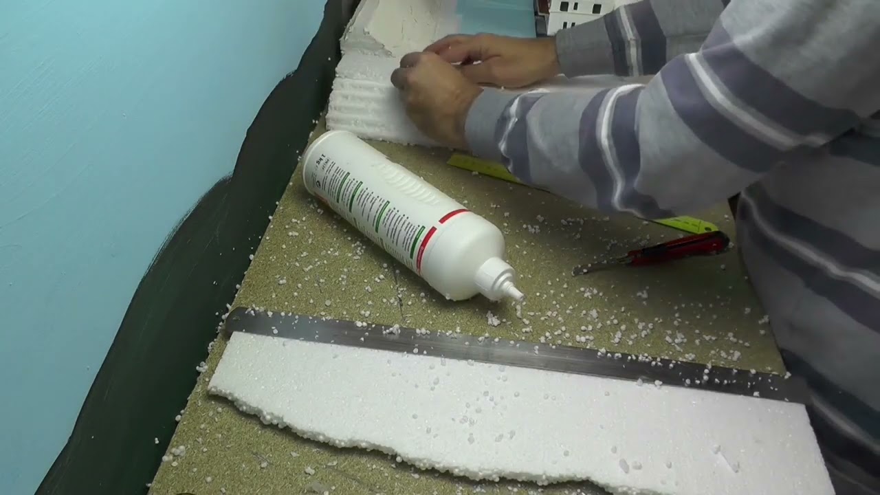 Modellbahn Bau der Anlage Dagebüll in voller Länge Teil 45