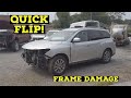 We Bought A Clean Nissan Pathfinder With Minor Damage!