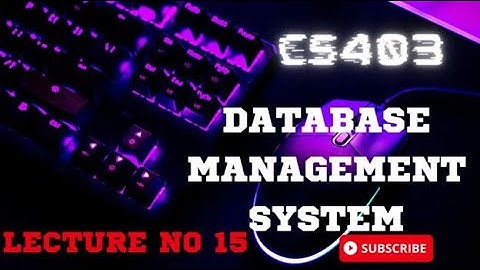 CS403 Short Lecture - 15| VU Short Lecture | Introduction in (Urdu) by VU Rocky