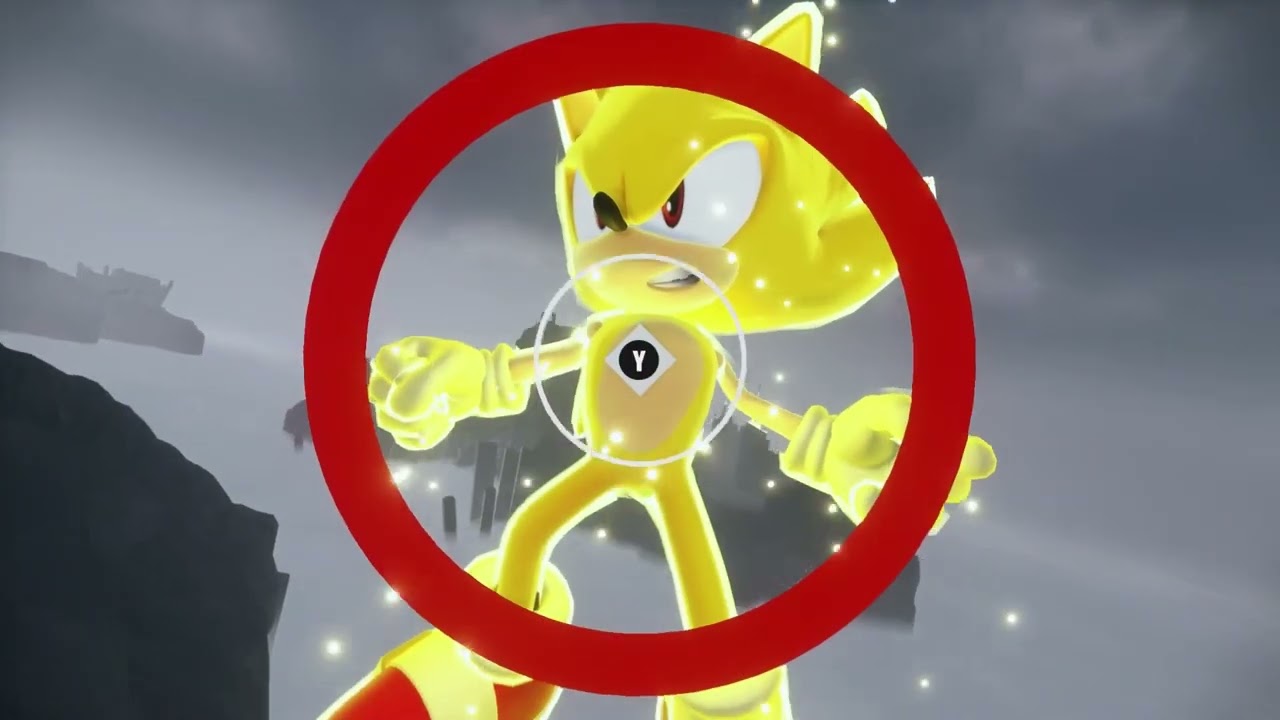 Sonic Frontiers - Super Sonic vs Boss QTE with Jason Griffith Voice