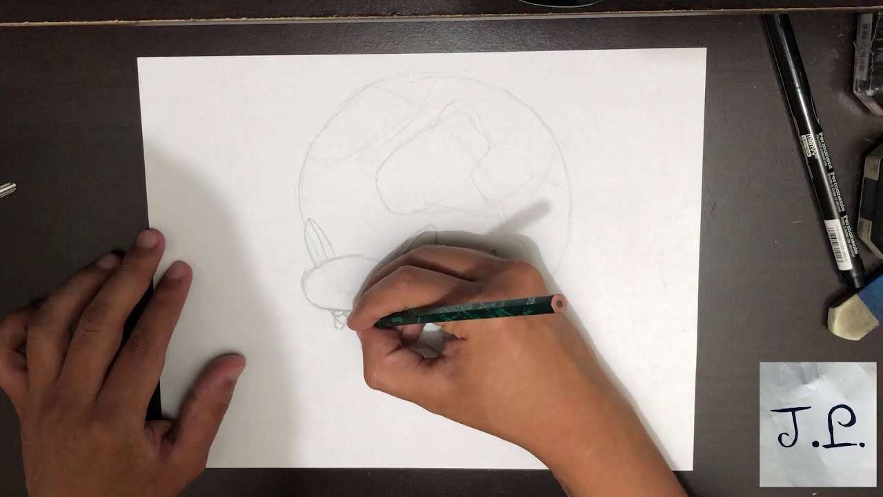 Let's Draw Brain from Pinky and the Brain and Talk!!!