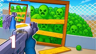 Zombie Defence~ Gameplay walkthrough #1- Tutorial Level 1 to level 20( Android)