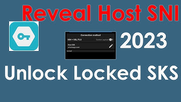 Reveal SNI / Unlock Locked SKS FILE USing M0d Sockshttp app