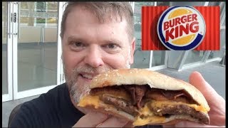 Burger King Melty Cheesemas Long Beef Burger Food Review - Gregs Kitchen In Singapore