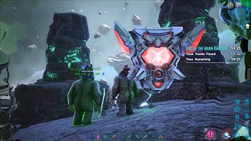 ARK in 4k - Genesis - King of the Moon - Alpha Mission - Big Boss Rex - Easy Difficulty