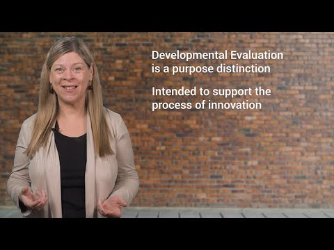 Course intro: Introduction to Developmental Evaluation