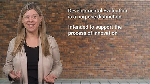 Course intro: Introduction to Developmental Evaluation