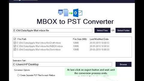 Convert MBOX to PST format and Migrate MBOX to Outlook