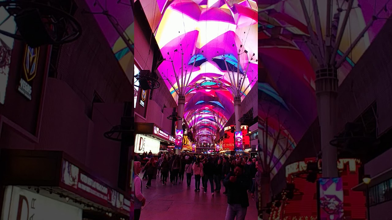 Las Vegas! World's largest TV Must see. YouTube