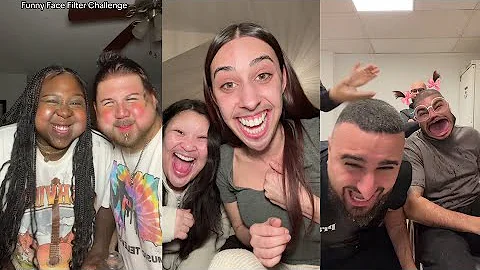 FUNNIEST TIKTOK FACE FILTER CHALLENGE VIDEOS PART 16 Try Not To LAUGH