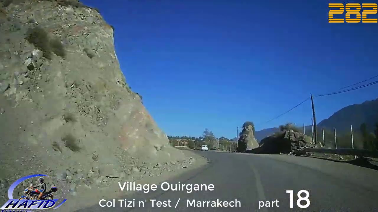 Village Ouirgane . ويرڭان - Col de Tizi n' Test  to Marrakech _282_