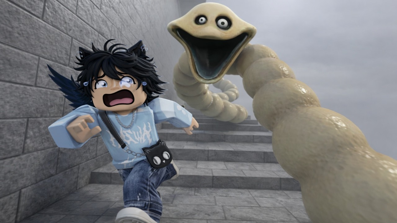 Aku di TROLL bocil ROBLOX main TOWER CACING EL MAJA