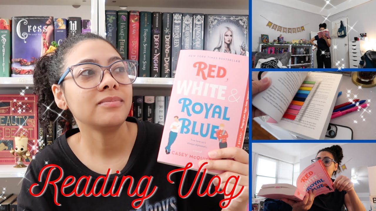 Reading Red White and Royal Blue | Reading Vlog