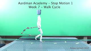 Aardman Academy SM1/Week 7 - Walk Cycle