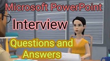 Microsoft PowerPoint Interview Questions and Answers #upgradingway #microsoftPowerpoint #interview