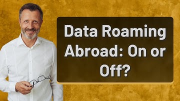 Data Roaming Abroad: On or Off?
