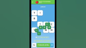 Wordbrain 2 Back To School Event August 23 2021 | Wordbrain 2 Back To School Event Day 3
