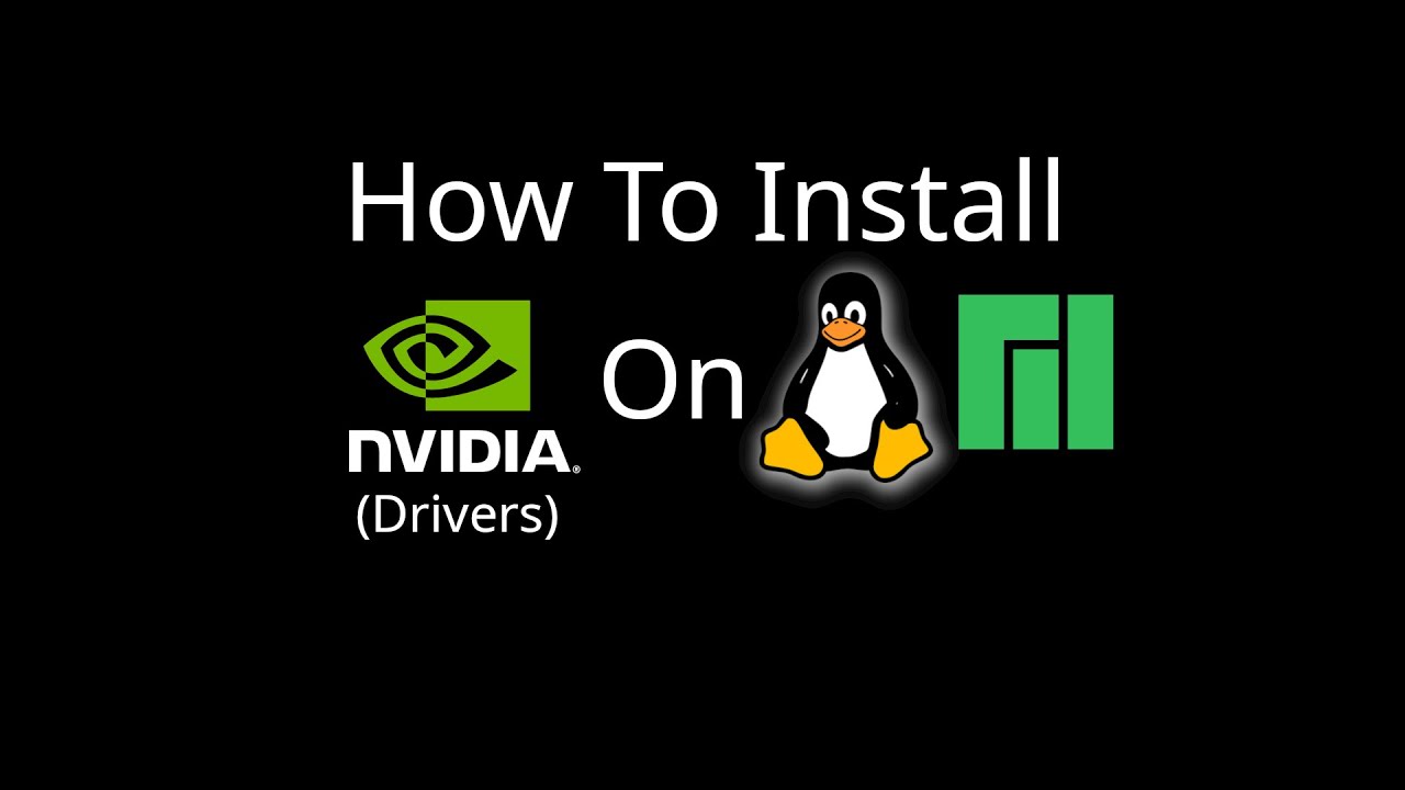 How To Uninstall/Install NVIDIA Official Drivers On Linux Manjaro/Arch ...