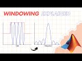 Window Functions in DSP - From Theory to MATLAB