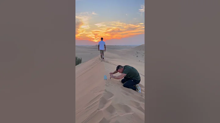 MIRROR & DESERT ! @VisitAbuDhabiChannel 🪞🏜 RATE from 1-10 👇🏼 #desert #photoshoot #shorts - DayDayNews