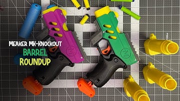MeakerArms MK-Knockout MEGA XL Barrel Roundup