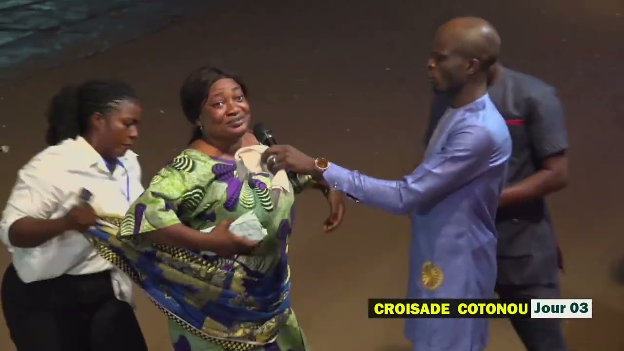 CROISADE D'ÉVANGÉLISATION COTONOU  BÉNIN (JOUR-03)