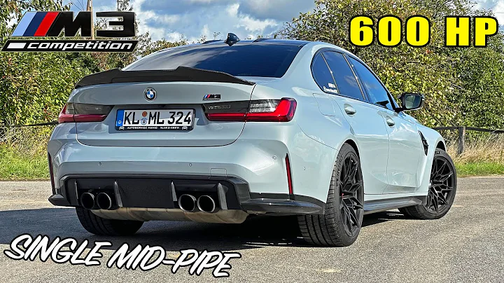 600HP BMW M3 xDrive G80 REVIEW on Autobahn [NO SPEED LIMIT]