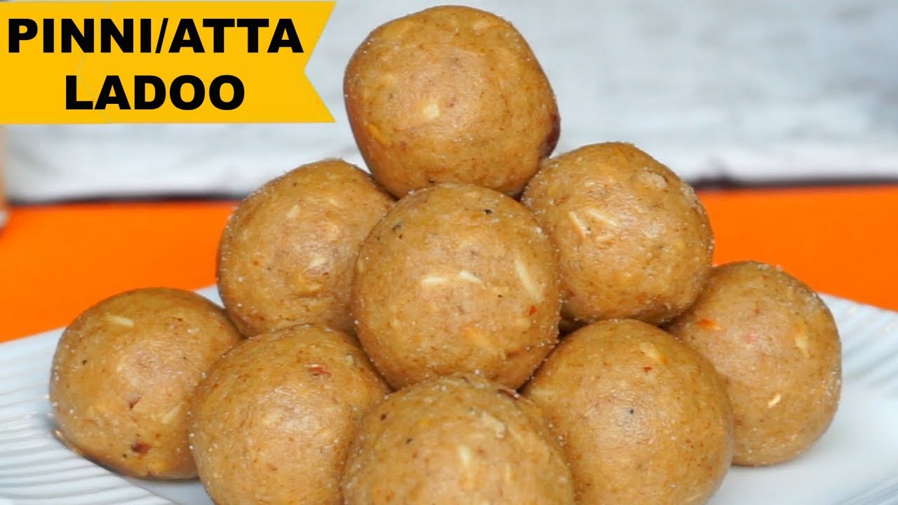 सर्दियों में बनाये पिन्नी/आटा लड्डू | Atte Ke Laddo Recipe in Hindi | CookWithNisha mithai recipe