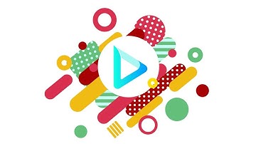Colorful Shapes Logo Animation
