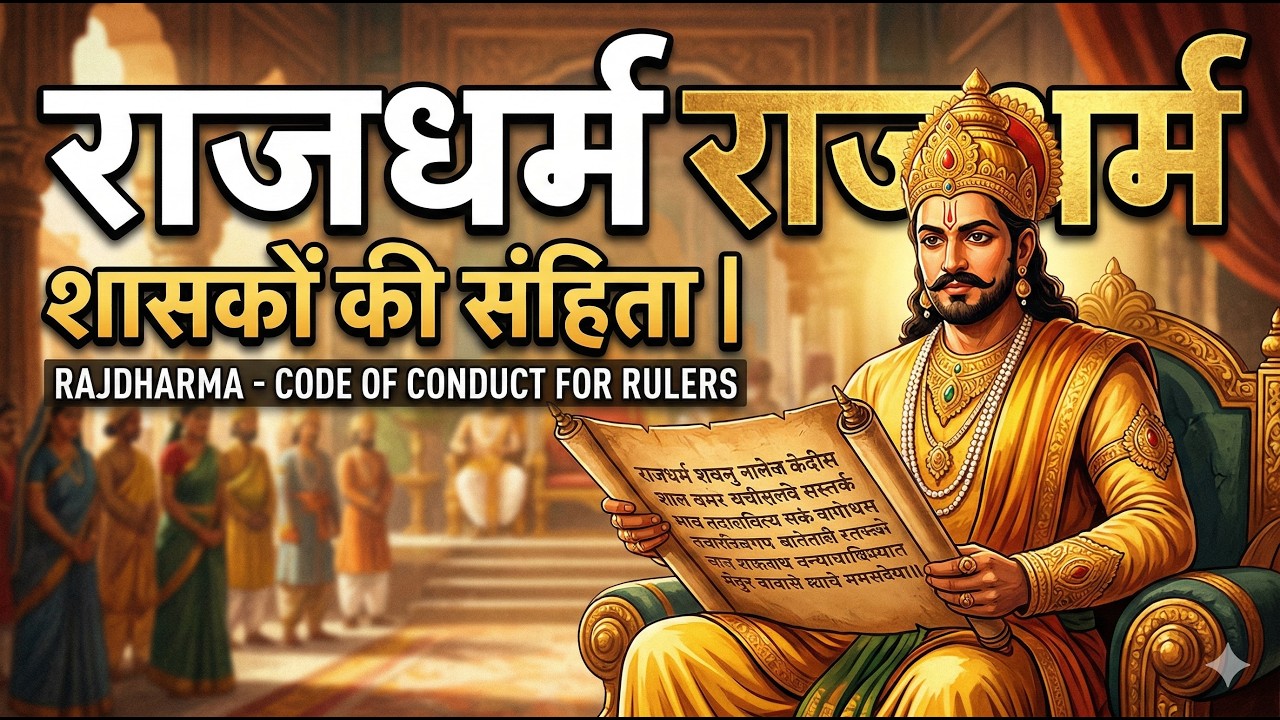 राजधर्म  शासकों की संहिता | राजधर्म | सत्यार्थ प्रकाश